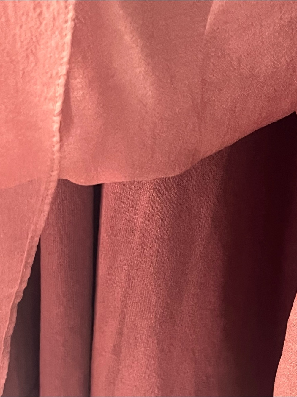 Zara Chestnut Brown Smocked-Waist Midi Dress - Picture 8 of 9